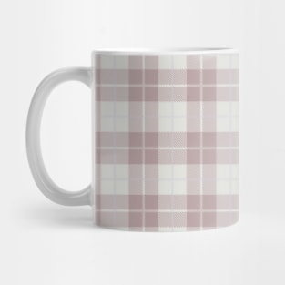 Pink Check Pattern Mug